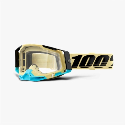 Очки 100% Racecraft 2 Goggle Airblast / Mirror Silver Lens фото в интернет-магазине FrontFlip.Ru