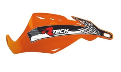 RTech Защита рук Gladiator Easy с крепежом оранжевая (moto parts) фото в интернет-магазине FrontFlip.Ru