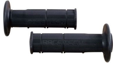 RTech Ручки на руль Soft Grips 115мм черные (moto parts) фото в интернет-магазине FrontFlip.Ru