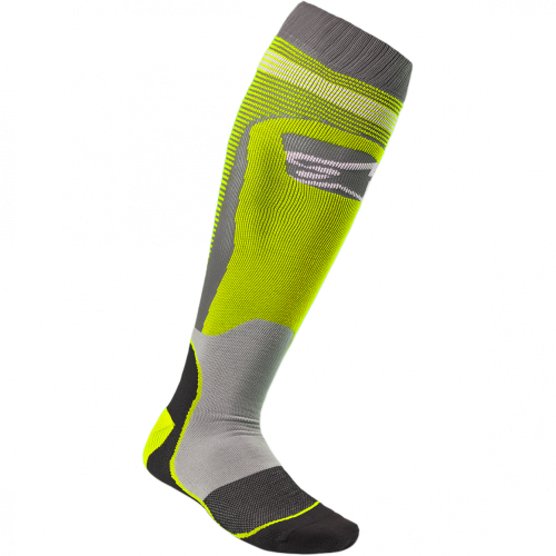 ALPINESTARS Носки MX PLUS-1 SOCKS желто-серый, 501 фото в интернет-магазине FrontFlip.Ru