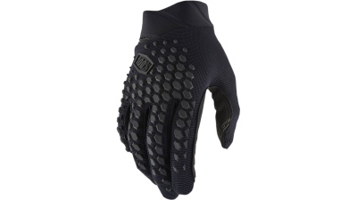 Велоперчатки 100% Geomatic Glove Black/Charcoal фото в интернет-магазине FrontFlip.Ru