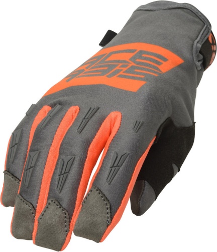 Перчатки Acerbis MX-WP HOMOLOGATED Orange/Grey фото в интернет-магазине FrontFlip.Ru