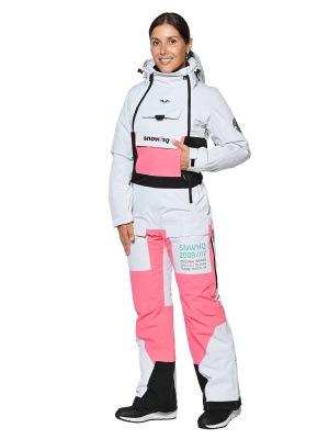 SNOW HEADQUARTER Снегоходный комбинезон женский B-9050 Розовый фото в интернет-магазине FrontFlip.Ru