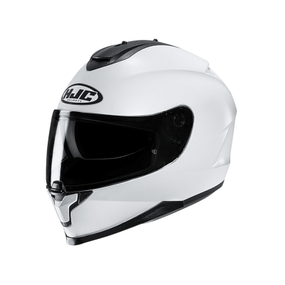 HJC Шлем C70 PEARL WHITE фото в интернет-магазине FrontFlip.Ru