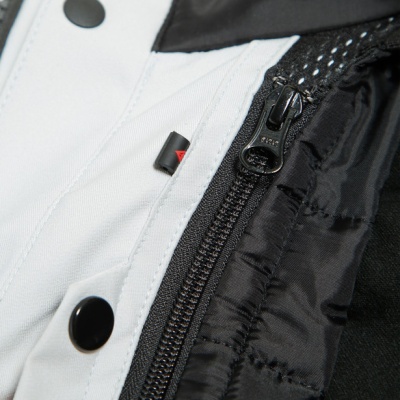 Куртка текстильная женская Dainese MAYFAIR LADY D-DRY Black/Glacier-Gray/Glacier/Gray фото в интернет-магазине FrontFlip.Ru