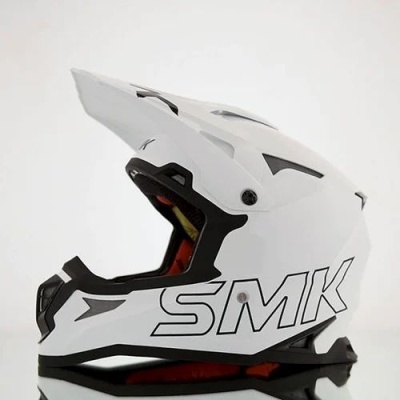 Шлем SMK ALLTERRA, цвет белый фото в интернет-магазине FrontFlip.Ru