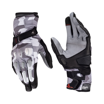 Мотоперчатки Leatt ADV HydraDri 7.5 Glove Steel фото в интернет-магазине FrontFlip.Ru