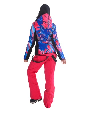 SNOW HEADQUARTER Снегоходная куртка женская B-8692 Сине-розовый фото в интернет-магазине FrontFlip.Ru