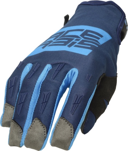 Перчатки Acerbis MX-WP HOMOLOGATED Blue/Blue фото в интернет-магазине FrontFlip.Ru