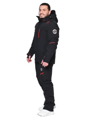 SNOW HEADQUARTER Снегоходный костюм мужской A-8987 Черный фото в интернет-магазине FrontFlip.Ru
