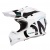Шлем кроссовый O'NEAL 2Series Slick Белый/черный фото в интернет-магазине FrontFlip.Ru