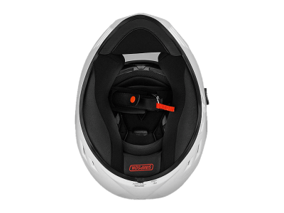 SIMPSON Шлем VENOM GLOSS WHITE фото в интернет-магазине FrontFlip.Ru