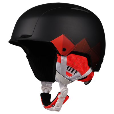 Горнолыжный шлем Los Raketos STILZ BLACK RED фото в интернет-магазине FrontFlip.Ru