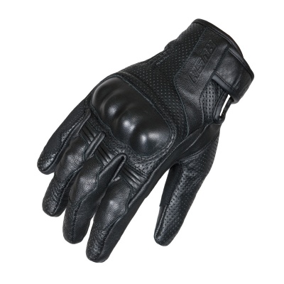 [RUSH] Перчатки SHIFT VENTED кожа, цвет Черный фото в интернет-магазине FrontFlip.Ru