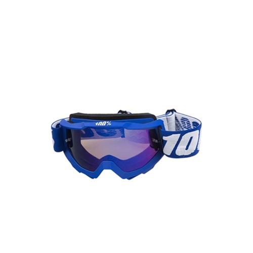 Очки кроссовые 100% STRATA MX Replica Blue фото в интернет-магазине FrontFlip.Ru