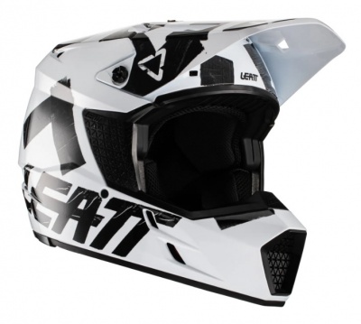Мотошлем Leatt Moto 3.5 Helmet White фото в интернет-магазине FrontFlip.Ru