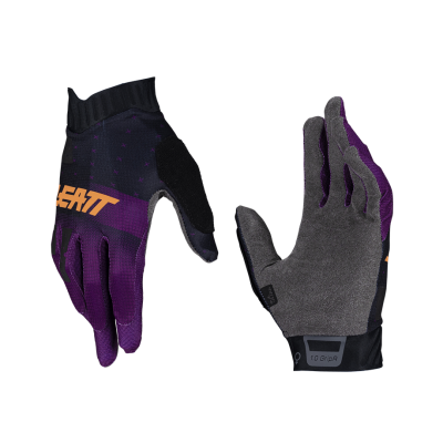 Велоперчатки женские Leatt MTB 1.0W GripR Glove Purple фото в интернет-магазине FrontFlip.Ru