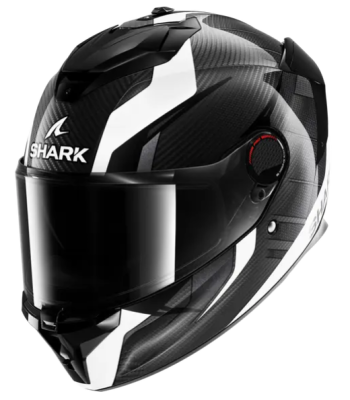 Шлем Shark SPARTAN GT PRO KULTRAM CARBON Black/White/Black фото в интернет-магазине FrontFlip.Ru