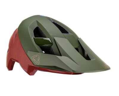 Велошлем Leatt MTB All Mountain 3.0 Helmet Pine фото в интернет-магазине FrontFlip.Ru