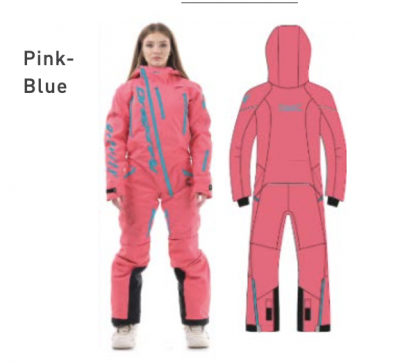 Dragonfly Комбинезон утепленный Gravity Premium WOMAN Pink-Blue фото в интернет-магазине FrontFlip.Ru