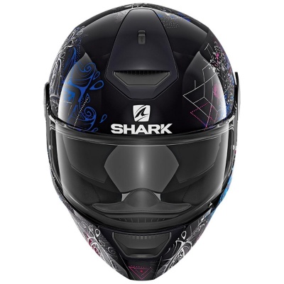 SHARK Шлем D-SKWAL ANYAH KWB фото в интернет-магазине FrontFlip.Ru