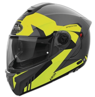 Мотошлем AIROH SPECKTRE CLEVER YELLOW MATT фото в интернет-магазине FrontFlip.Ru