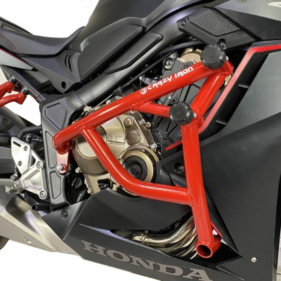 Клетка на мотоцикл HONDA CBR650R 2019- CRAZY IRON серии PRO фото в интернет-магазине FrontFlip.Ru
