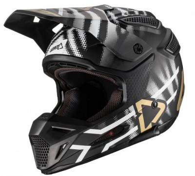 Мотошлем Leatt GPX 5.5 Helmet Zebra фото в интернет-магазине FrontFlip.Ru