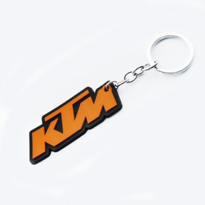 Брелок KTM оранжевый мотоцикл logo фото в интернет-магазине FrontFlip.Ru