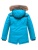 Парка зимняя Valianly для девочки голубого цвета 9034Gl фото в интернет-магазине FrontFlip.Ru