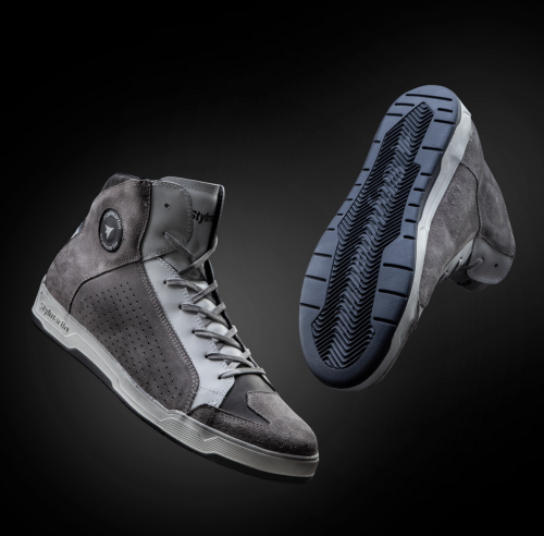 [STYLMARTIN] Мотокеды COLORADO GREY/WHITE, цвет Серый/Белый фото в интернет-магазине FrontFlip.Ru