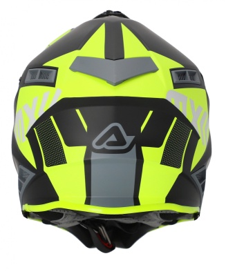 Шлем Acerbis X-TRACK 22-06 Black/Fluo-Yellow фото в интернет-магазине FrontFlip.Ru