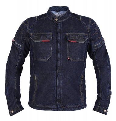 Куртка мужская INFLAME VEGAS хлопок+арамид, цвет синий темный фото в интернет-магазине FrontFlip.Ru