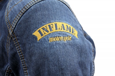 Куртка мужская INFLAME DANDY хлопок+арамид, цвет синий фото в интернет-магазине FrontFlip.Ru