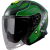 AXXIS OF504SV Mirage SV Vilage Matt Green шлем открытый зеленый матовый фото в интернет-магазине FrontFlip.Ru