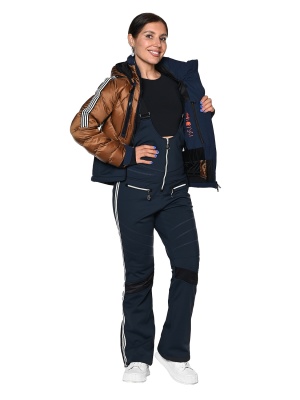 SNOW HEADQUARTER Зимняя куртка женская B-096 Песочный фото в интернет-магазине FrontFlip.Ru