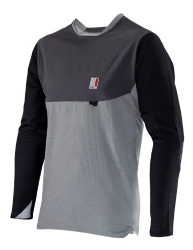 Велоджерси Leatt MTB All Mountain 5.0 Jersey Granite фото в интернет-магазине FrontFlip.Ru