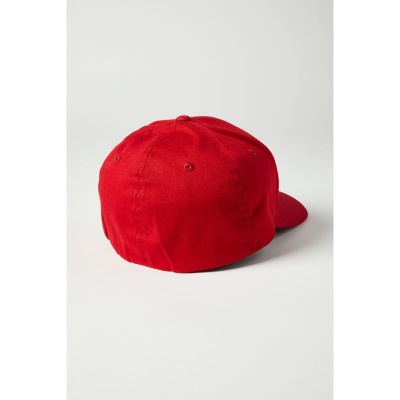 Бейсболка Fox Episcope Flexfit Hat Red/Black фото в интернет-магазине FrontFlip.Ru