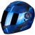 [SCORPION EXO] Мотошлем EXO-490 DAR, цвет Синий Матовый фото в интернет-магазине FrontFlip.Ru