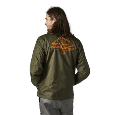 Куртка Fox Hero Dirt Coaches Jacket  Fatigue Green фото в интернет-магазине FrontFlip.Ru