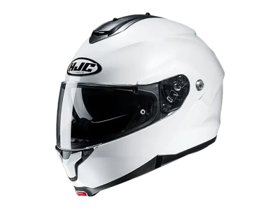HJC Шлем C91N PEARL WHITE фото в интернет-магазине FrontFlip.Ru