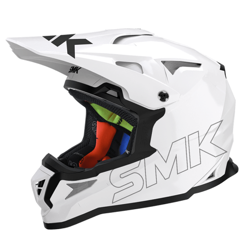 Шлем SMK ALLTERRA, цвет белый фото в интернет-магазине FrontFlip.Ru