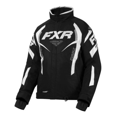 Куртка FXR Team RL с утепленной вставкой Black/White фото в интернет-магазине FrontFlip.Ru