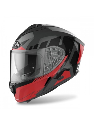 Шлем Airoh SPARK RISE Red Glossy фото в интернет-магазине FrontFlip.Ru