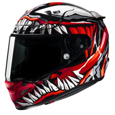 HJC Шлем RPHA12 MAXIMIZED VENOM MARVEL MC1SF фото в интернет-магазине FrontFlip.Ru