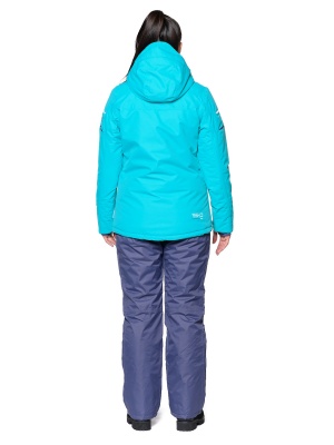 SNOW HEADQUARTER Горнолыжный костюм женский B-8629 Голубой фото в интернет-магазине FrontFlip.Ru