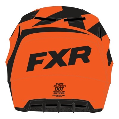 Шлем FXR Clutch CX Orange/Black фото в интернет-магазине FrontFlip.Ru