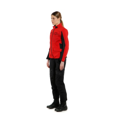 Куртка текстильная женская Dainese TONALE LADY D-DRY XT Tour-Red/Lava-Red/Black фото в интернет-магазине FrontFlip.Ru