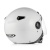 ZEUS Шлем открытый ZS-210B Термопластик, глянец, Белый фото в интернет-магазине FrontFlip.Ru