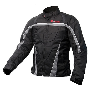 Куртка мужская INFLAME ROCKWAY текстиль, цвет черно-серый